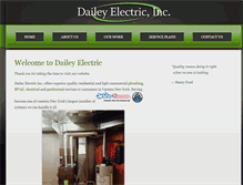 Tablet Screenshot of daileyelectricinc.com